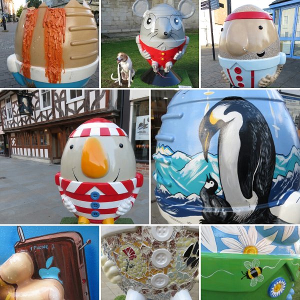 a collage of scrumpty photos