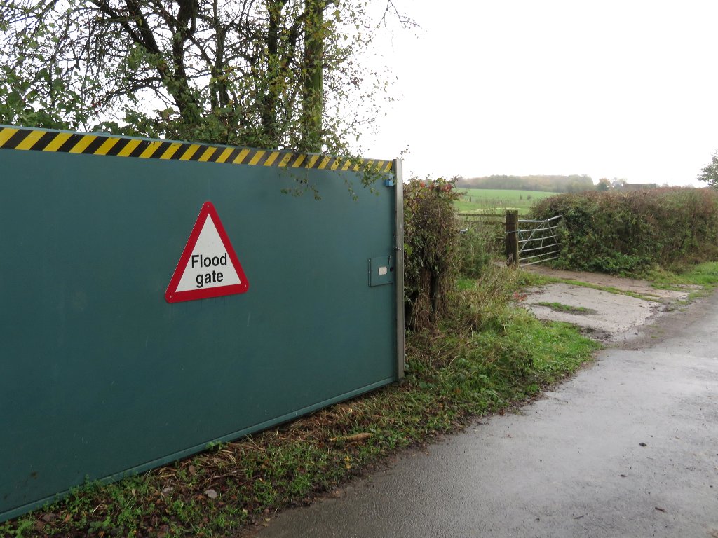 flood gate at Deerhurst