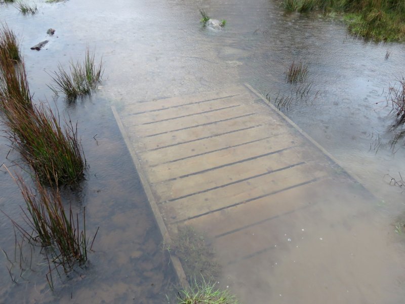 path under water