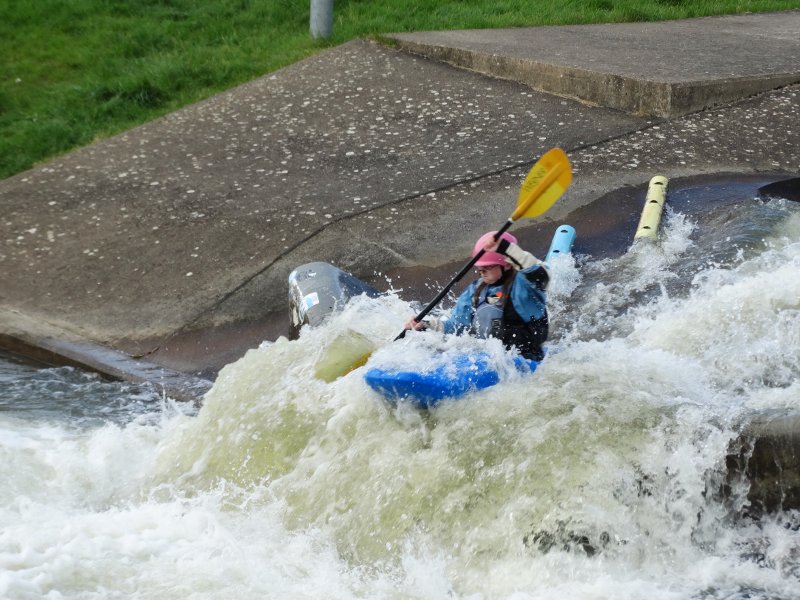 me running the 'big' drop