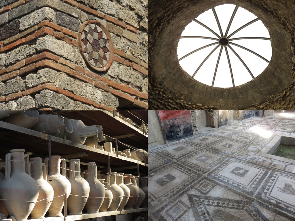 pompeii mosaics and decoration