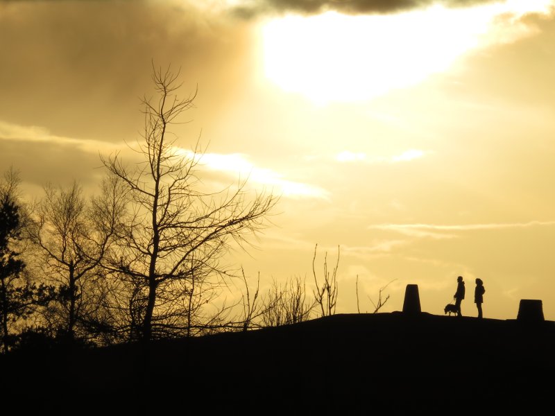 trig point silhouette