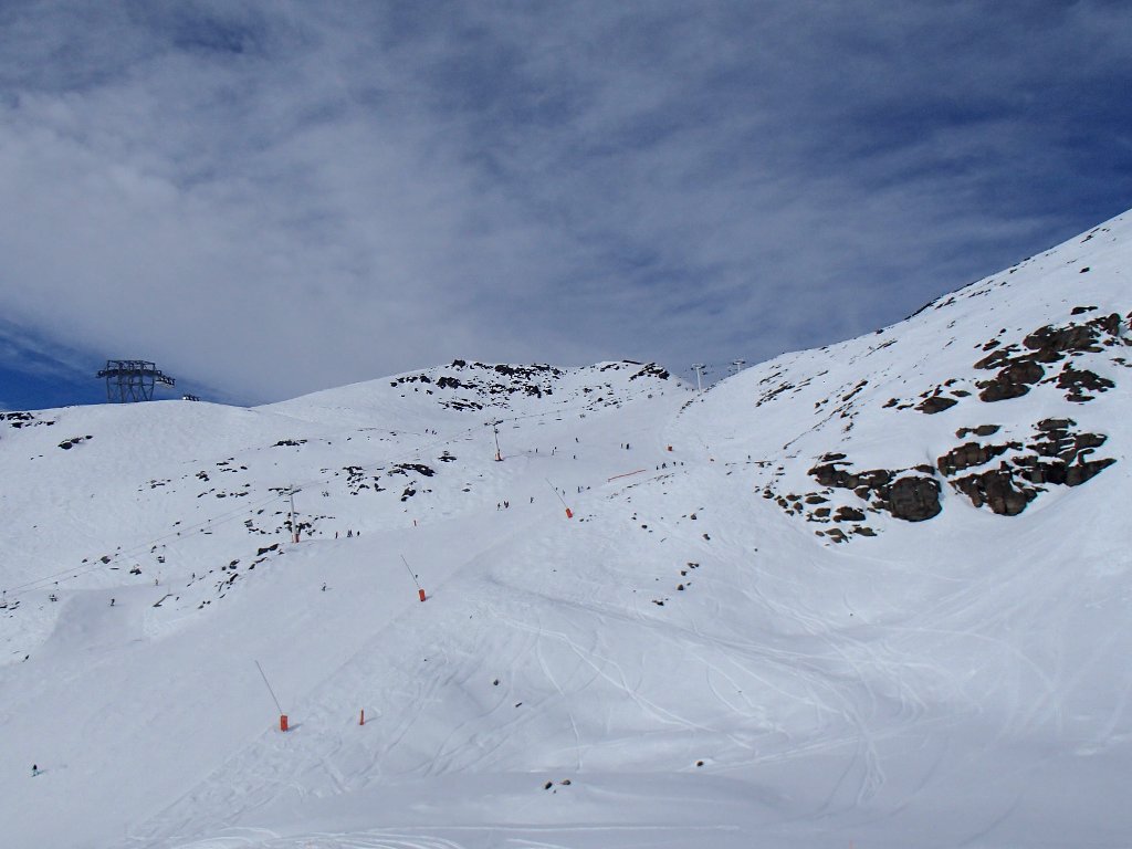 xmas day ski slopes