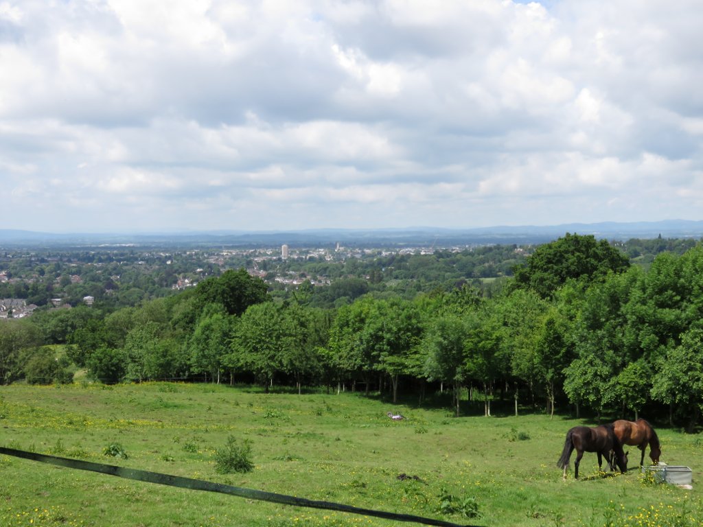 views over Cheltenham