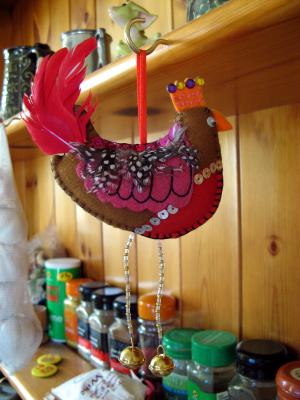 festive chicken