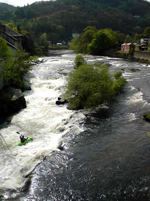 Town Falls on the Dee