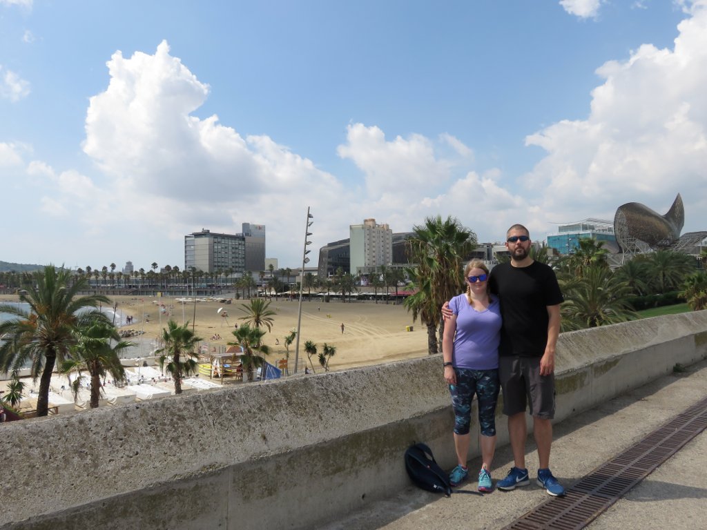 barcelona beach view