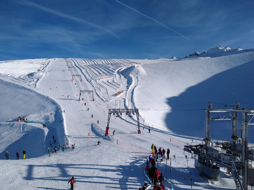 les deux alpes glacier