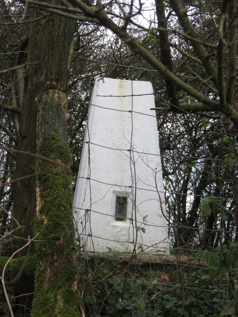 trig point on Marcle hill